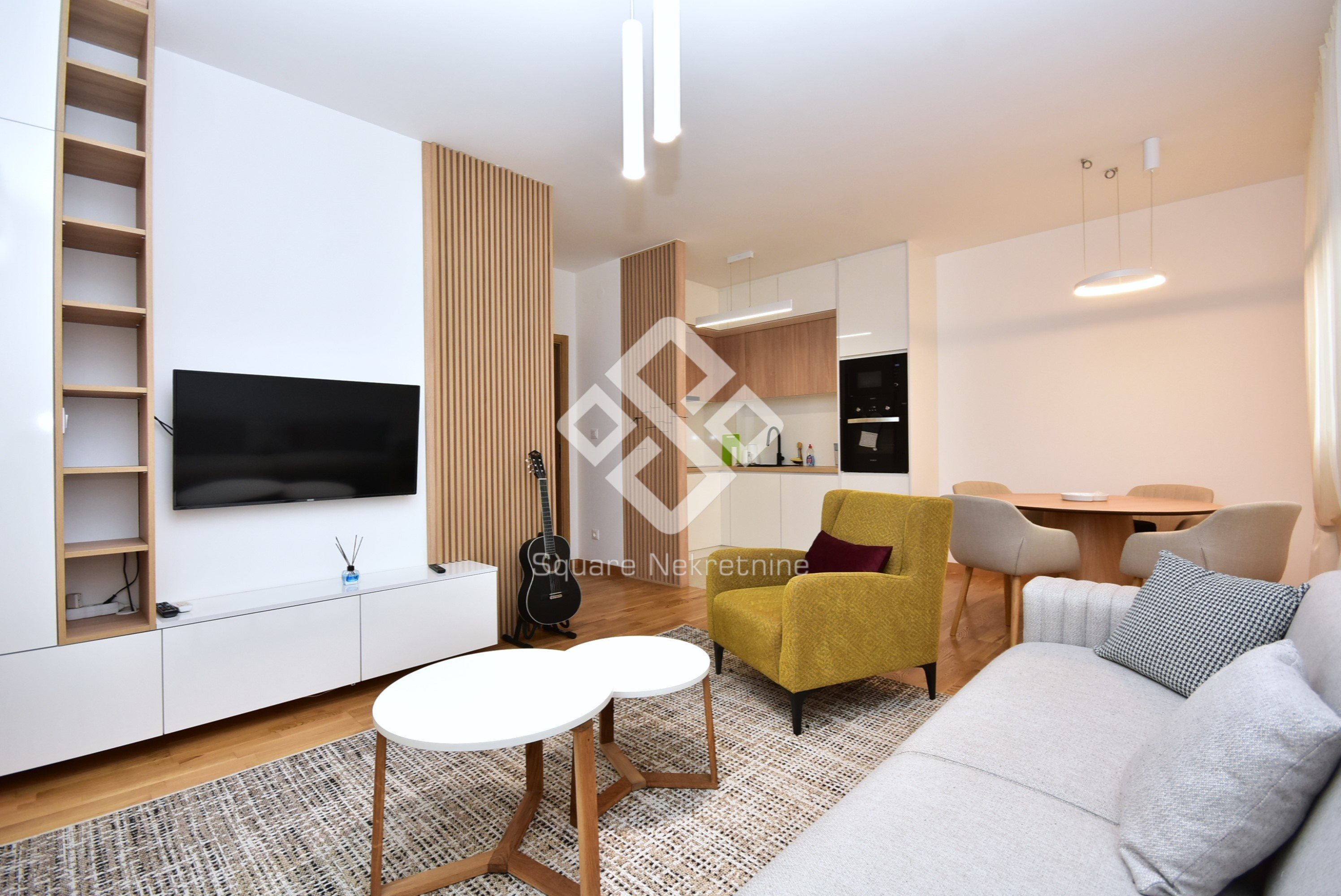 Dvosoban stan 65m2, namjesten+parking, Zabjelo