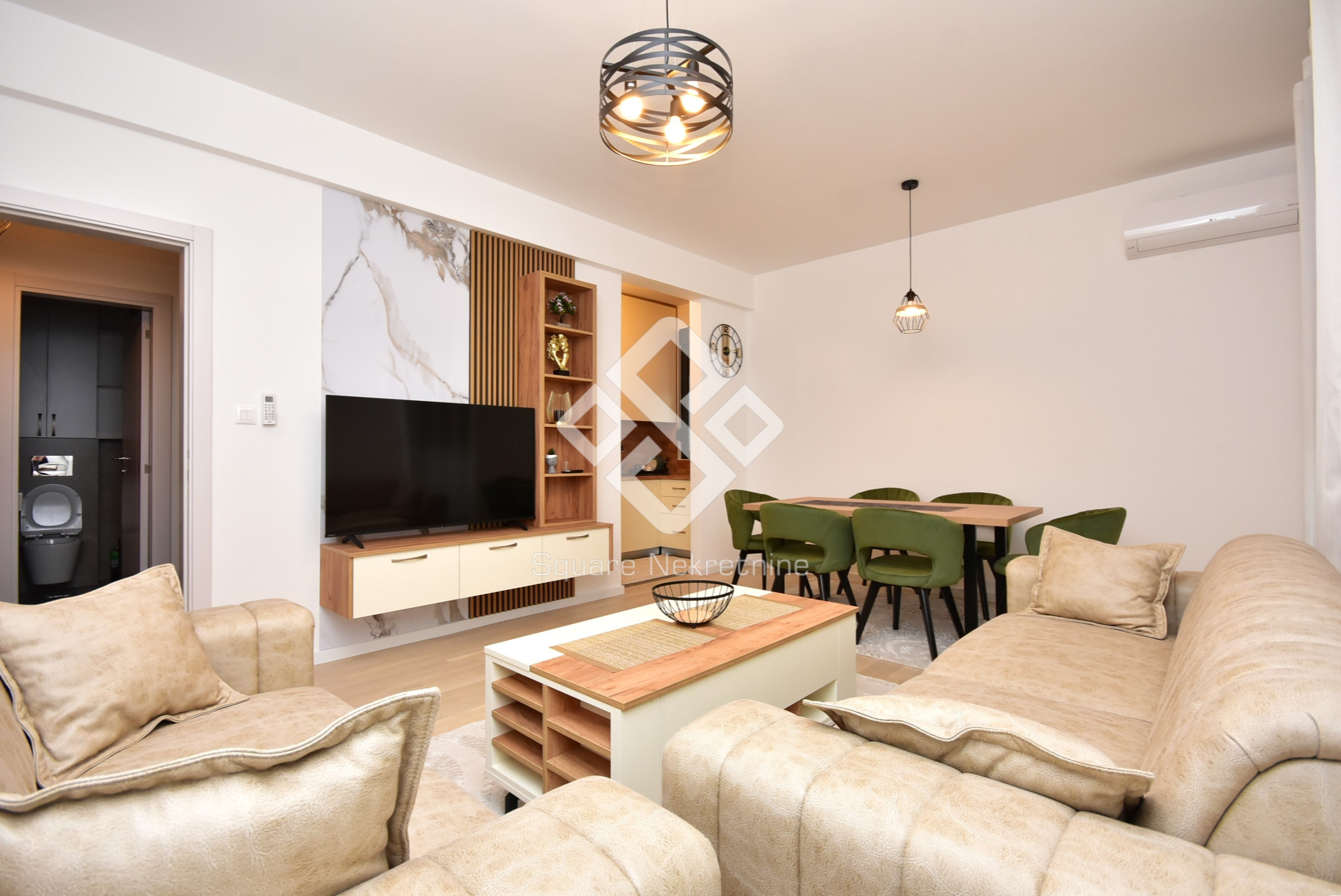 Dvosoban stan 65m2, nov i namjesten, Tolosi