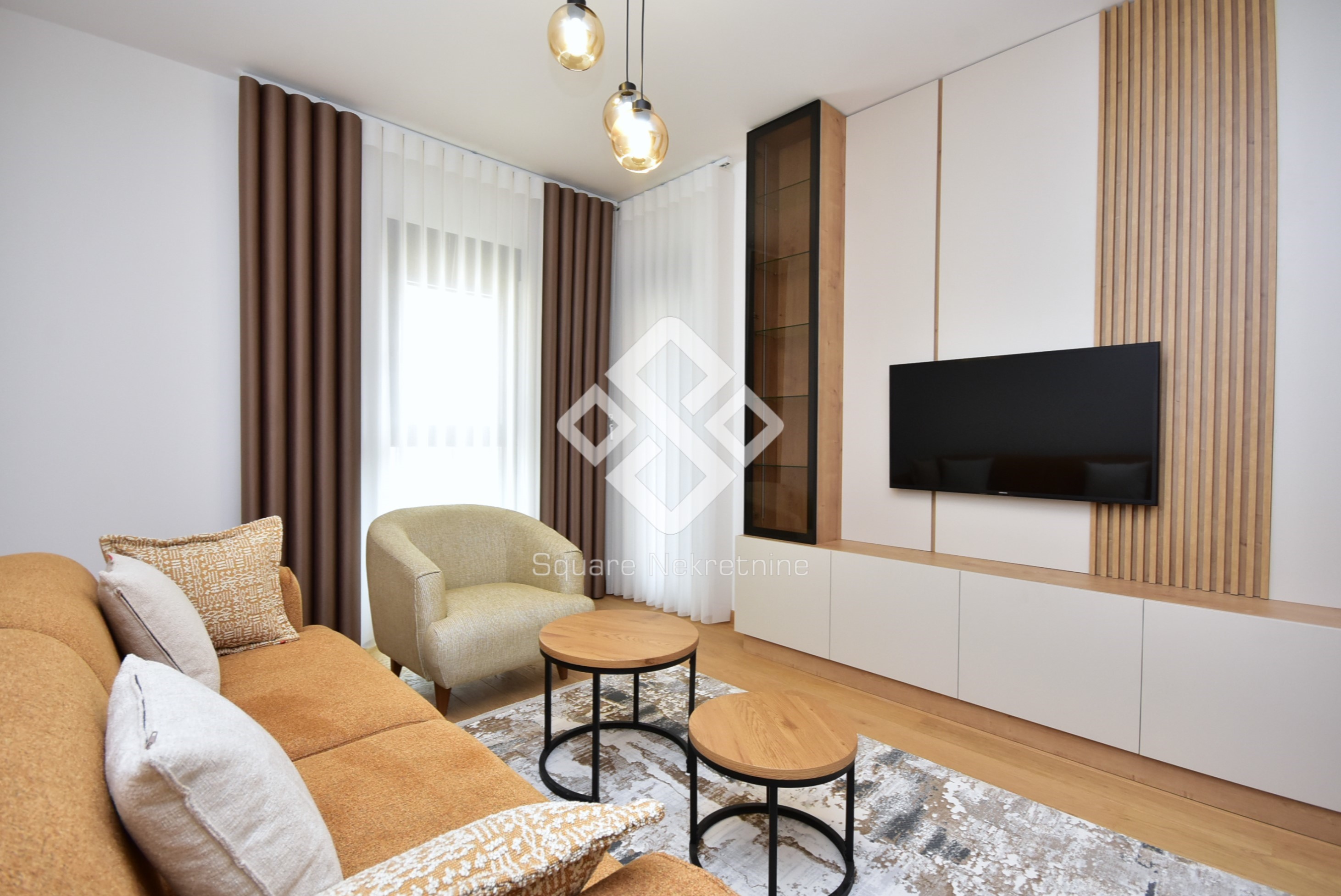 Jednosoban stan 45m2, nov i namjesten+garaza, Premium City