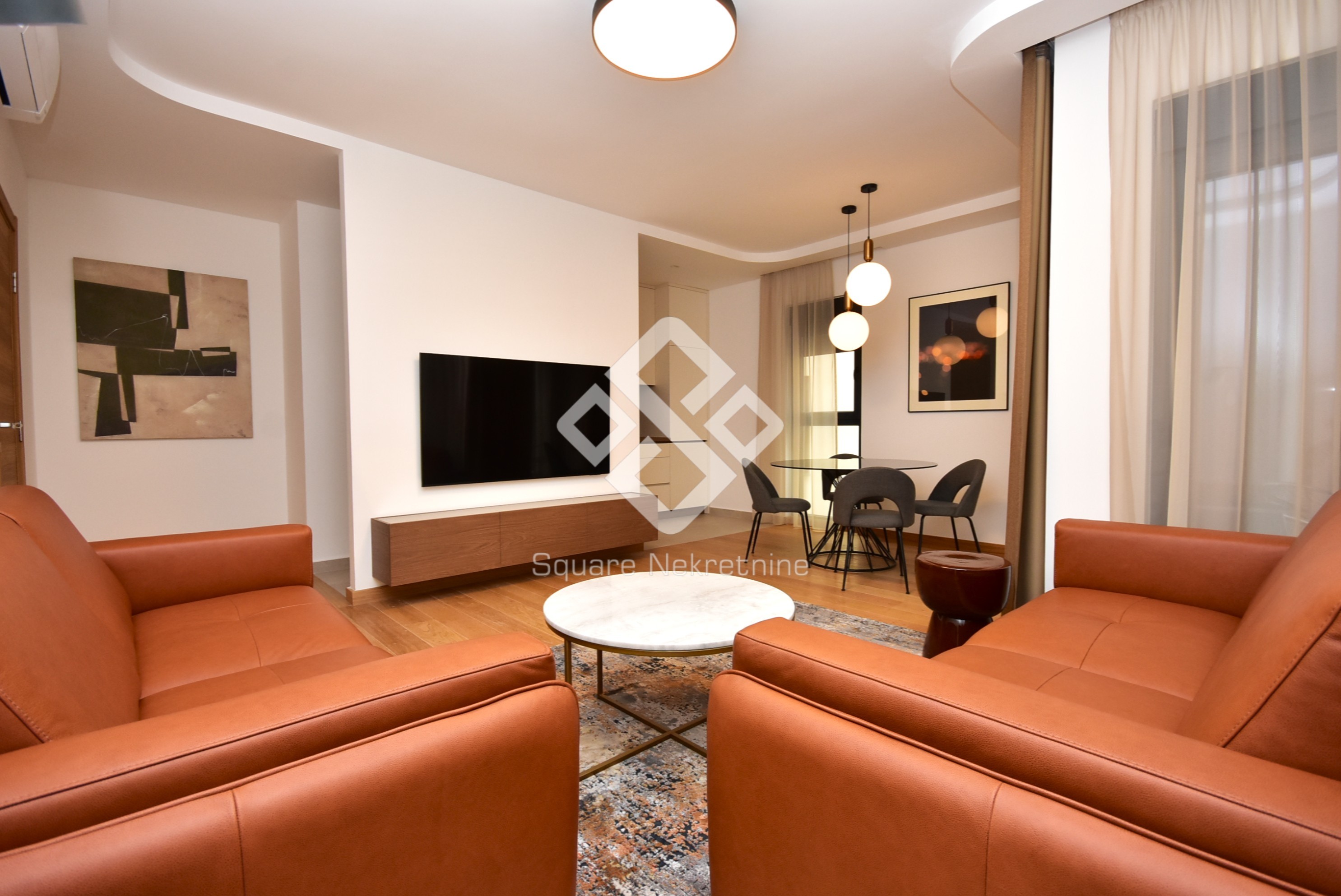 Dvosoban stan 75m2, nov i namjesten+garaza, City Kvart