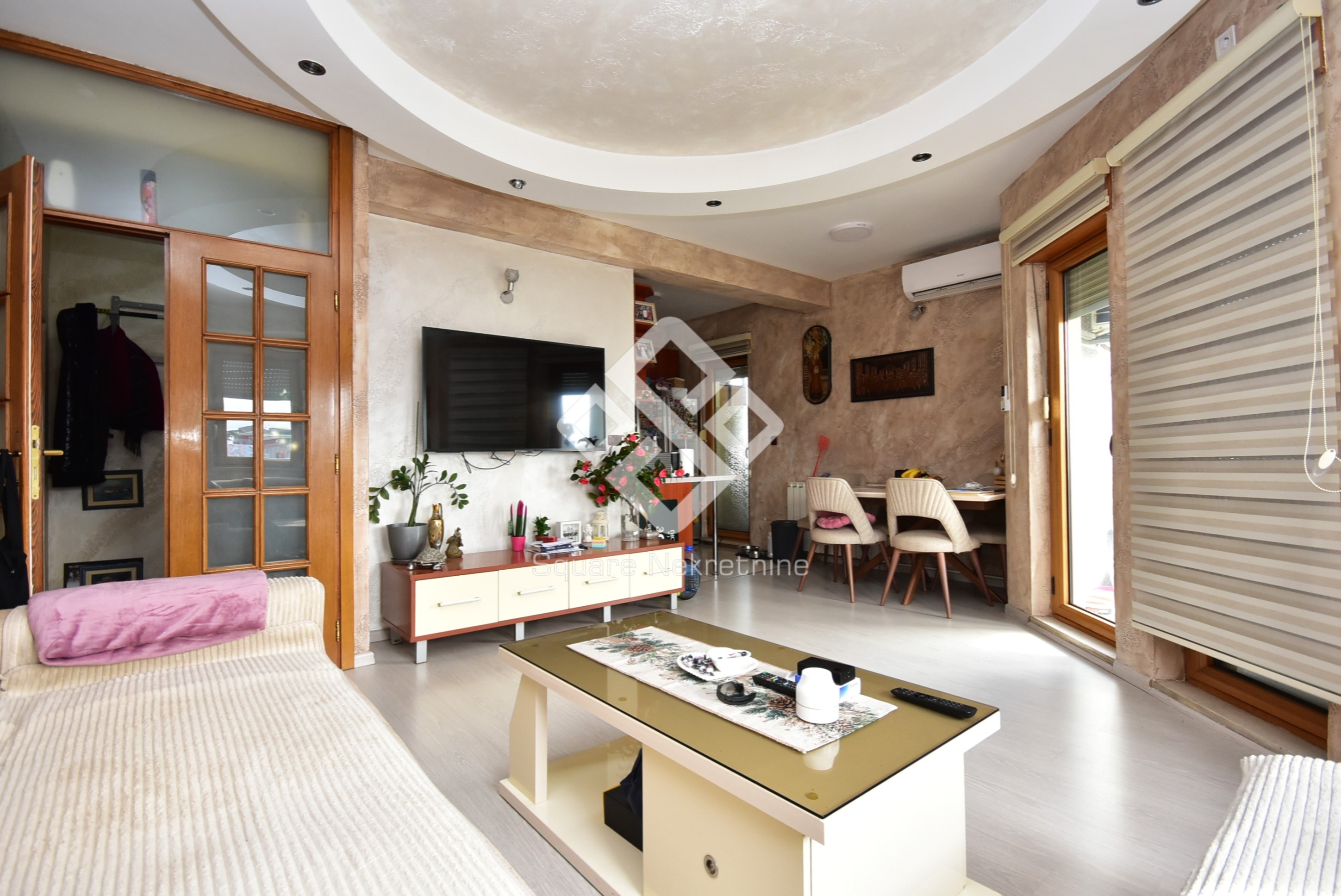 Trosoban stan 112m2, namjesten, Preko Morace