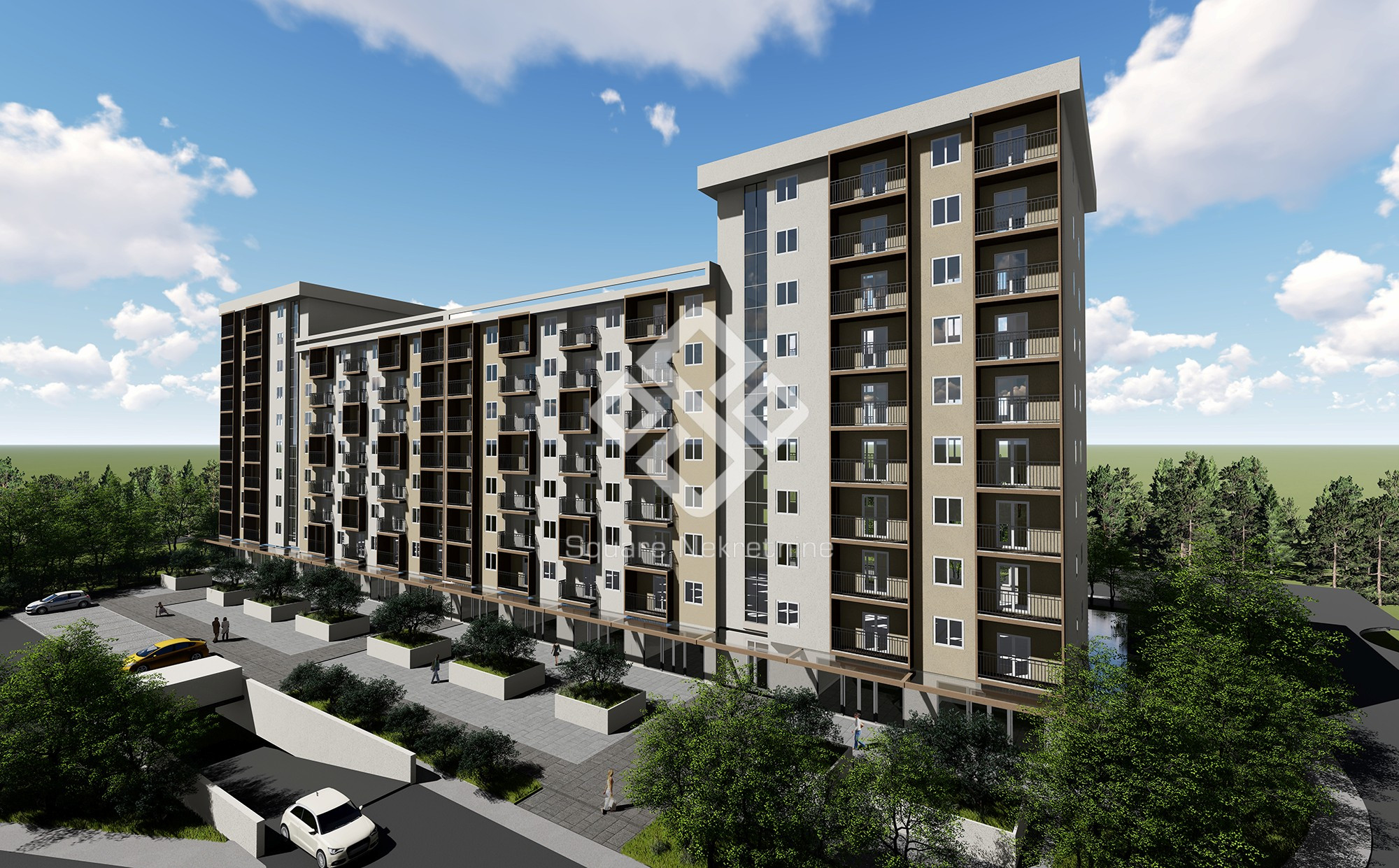 Jednosoban 41m2, u izgradnji, Zetagradnja, Stari Aerodrom