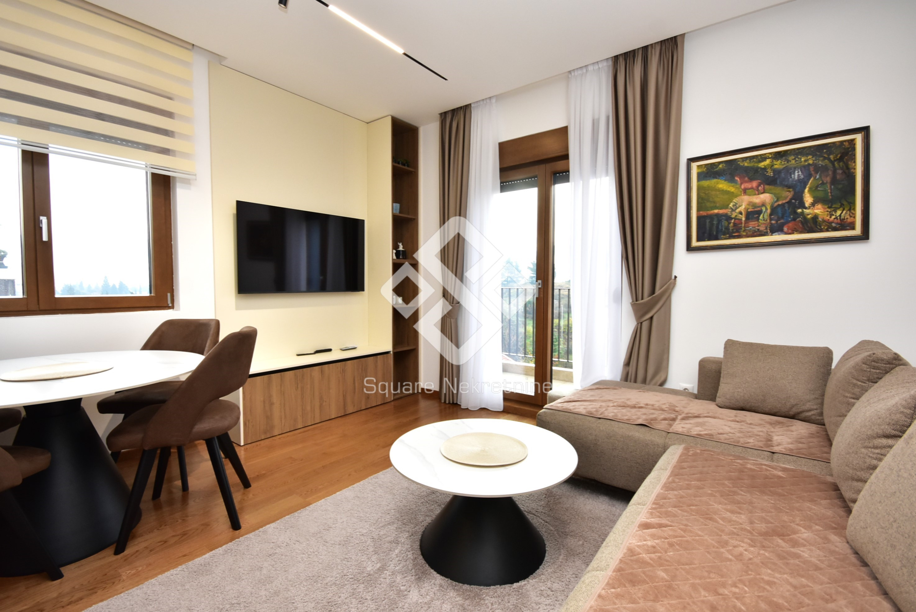 Jednosoban stan 50m2, nov i namjesten, Vezirov Most